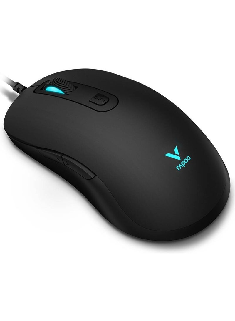 رابو ماوس الألعاب البصري رابو V16RGB أسود - Image 2