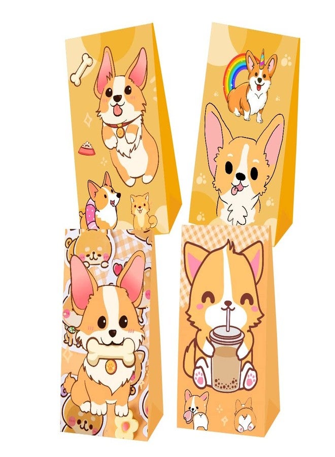 ARHAVI 12Pcs Corgi Party Favor Gift Bags for Corgi Birthday Party Decorations Supplies - Image 4