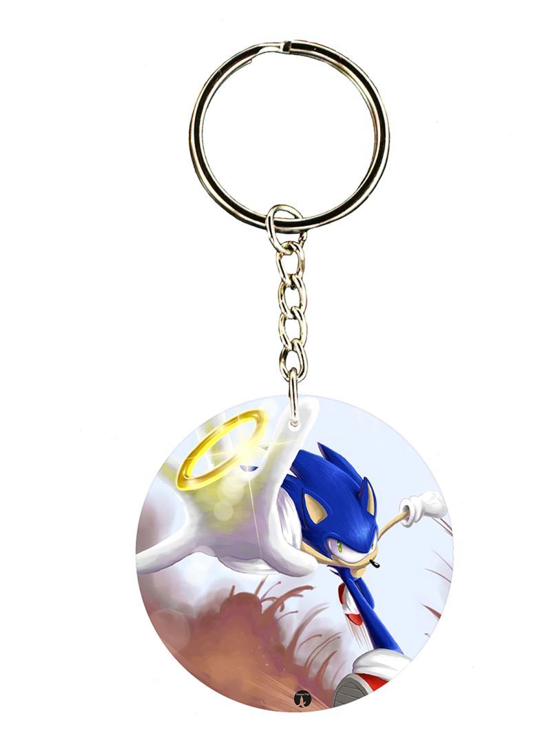 RKN Sonic Double Side Printed Keychain