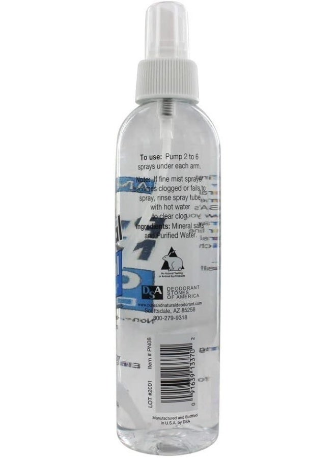 Thai Deodorant Stone Crystal Pump Pure, 8 fl Oz - Image 3