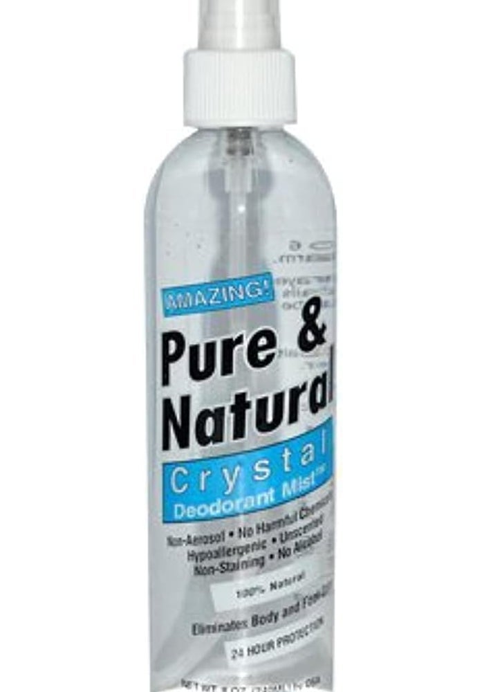 Thai Deodorant Stone Crystal Pump Pure, 8 fl Oz - Image 1