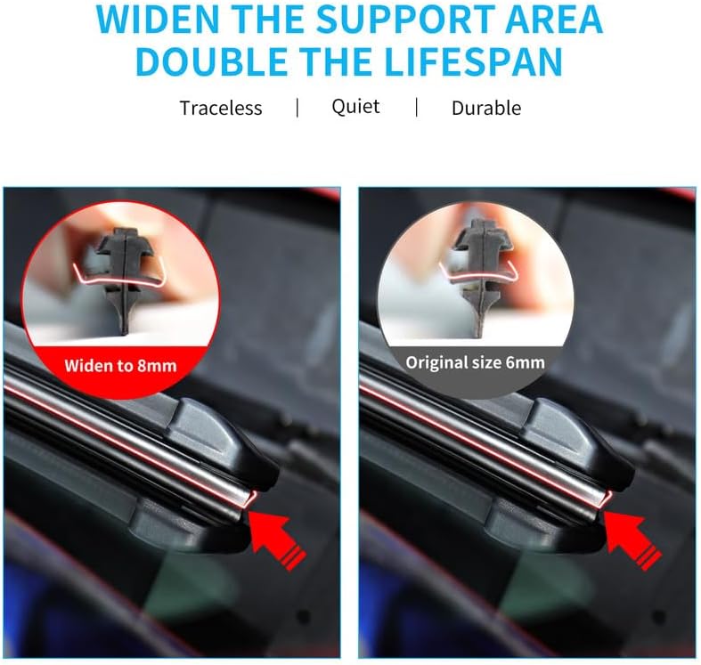 DYNOELS 28'' Wiper Blade Refill for Honda Vehicles - Image 4