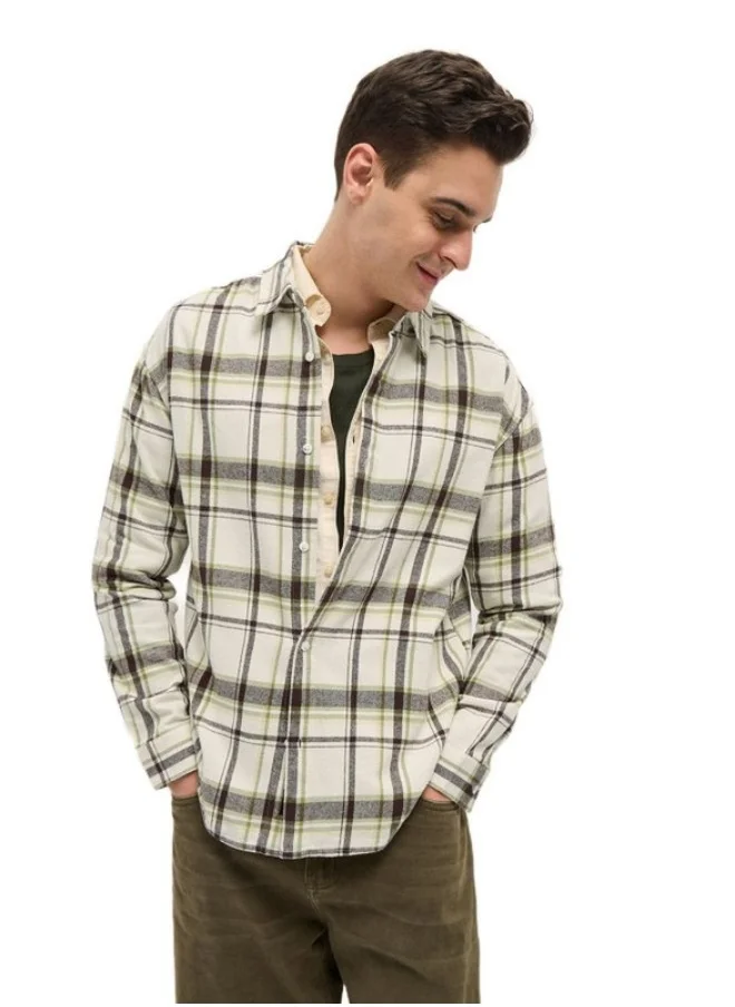 THE BEAR HOUSE Men's Shirt for Casual and Formal Wear | Classic Button-Down Style for Office, Daily Use, Travel, Events & All-Season Outfits | Versatile & Stylish Wardrobe Essential for Every Occasion