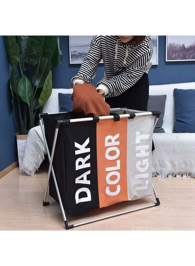 Large Capacity Laundry Organizer Basket Multicolour 64x38x58cm - Image 5