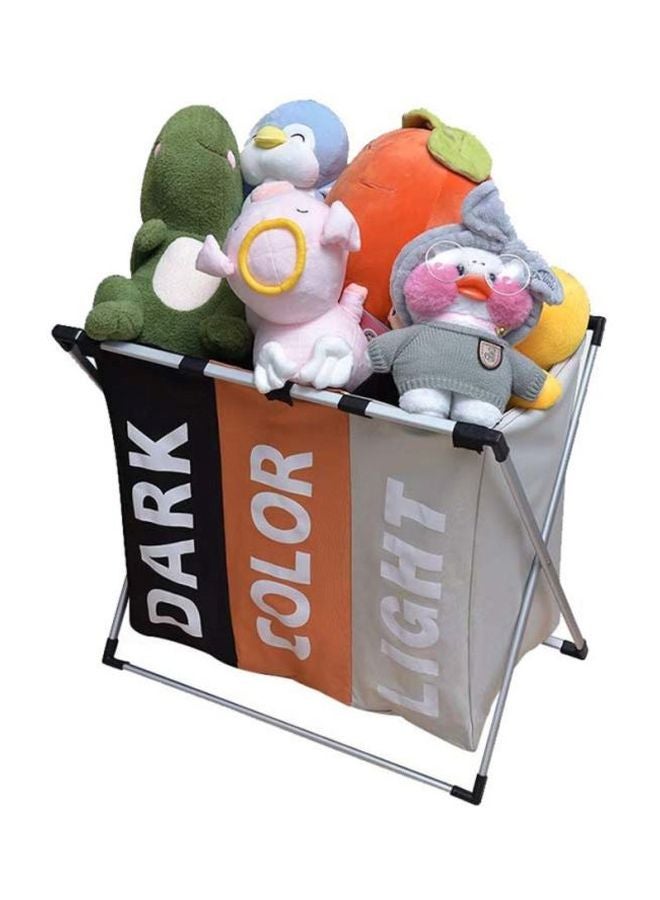 Large Capacity Laundry Organizer Basket Multicolour 64x38x58cm - Image 3