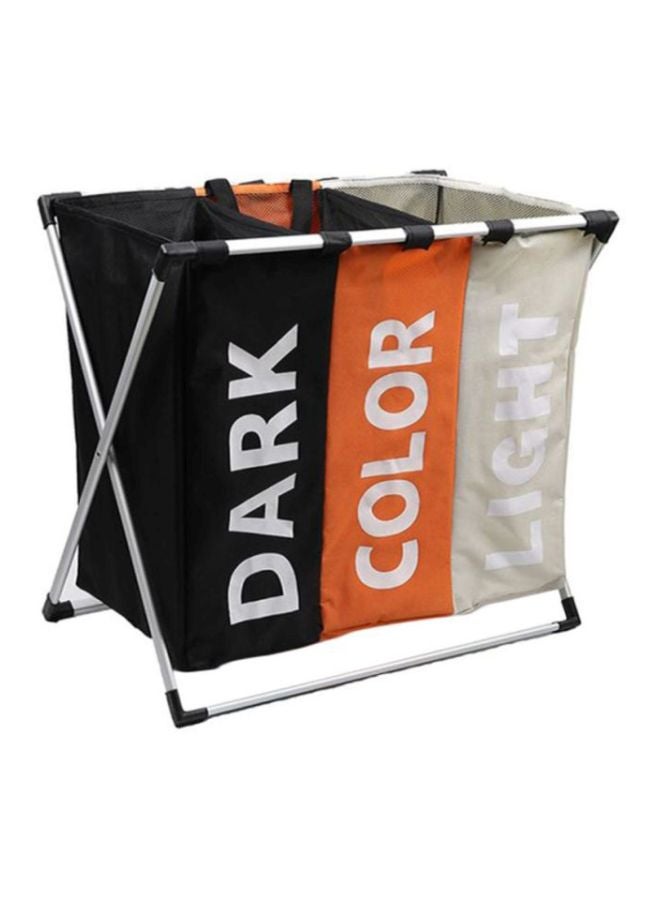 Large Capacity Laundry Organizer Basket Multicolour 64x38x58cm - Image 1