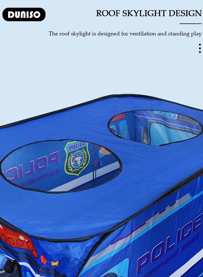 DUNISO Kids Pop Up Play Tent,Foldable Indoor and Outdoor Playhouse for Toddlers, Boys and Girls,Easy to Set up and Stow Away Birthday Toy, Ideal Gift in Holiday & Birthday - Image 3