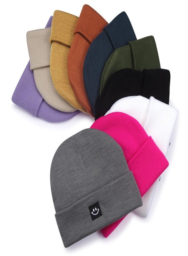 MaxNova 2 Pack Baby Beanie Fleece Lined Knit Toddler Hat for Girls Boys 0-8 Years - Image 5