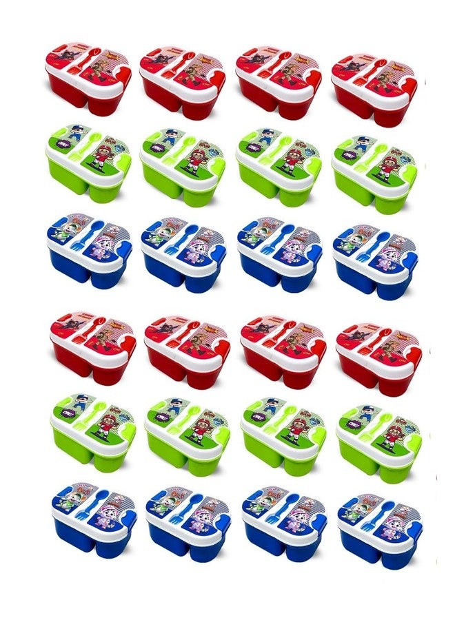 GLAN Navratri Kanya Pujan Gift Combo Set for Girls Return Gift Items Multicolour Pack of 1 (Tiffin Box, Set of 24Pcs) - Image 1