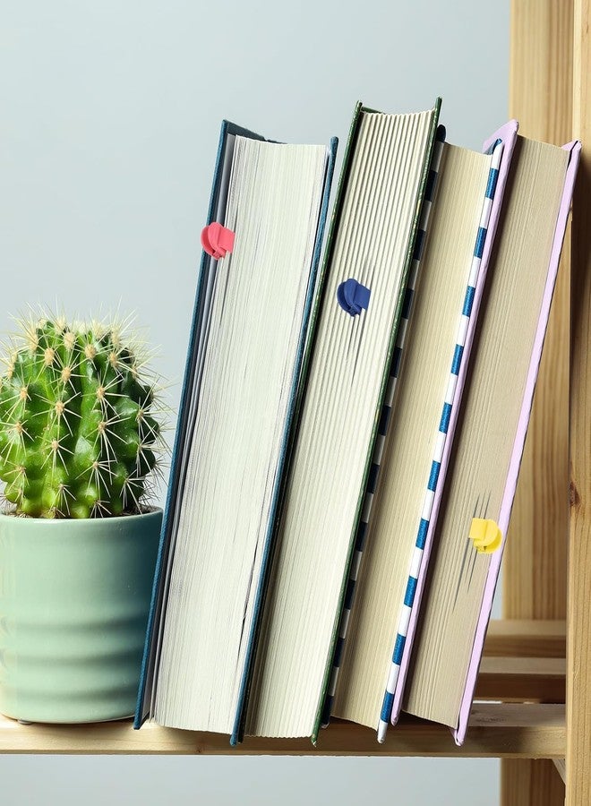 PiyuBind Silicone Bookmark - Hands-Free Page Keeper, Smart Bookmark for Readers, Book Lovers, Kids, Students, Teachers - Unique Page Holder, Reading Accessories, Gifts for Men & Women (3 Pcs) - Image 3