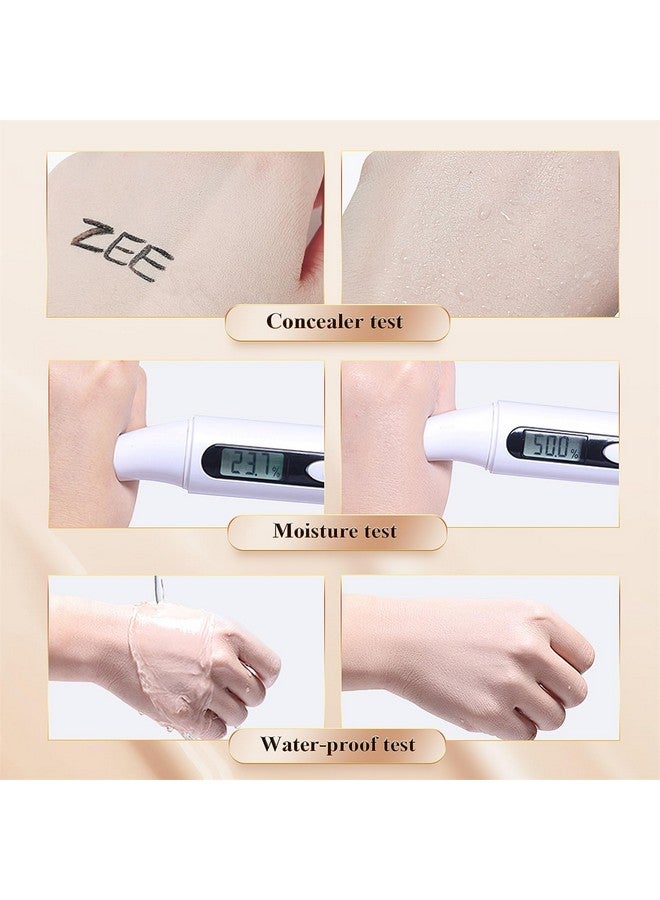OETUIOW Mushroom Head Air Cushion Cc Cream - Bb Cream Face Makeup Foundation For Mature Skin Moisturizing Concealer Brighten Long-Lasting, Even Skin Tone For All Skin Types, Ivory Color - Image 2