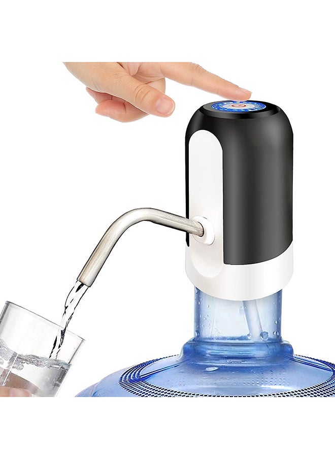 Home 5 Gallon Water Bottle Pump, USB Charging Portable Electric Water Pump for for for 2-5 Gallon Jugs USB Charging Portable Water Dispenser for Office, Home, Camping, Kitchen and etc,Black  - Image 1