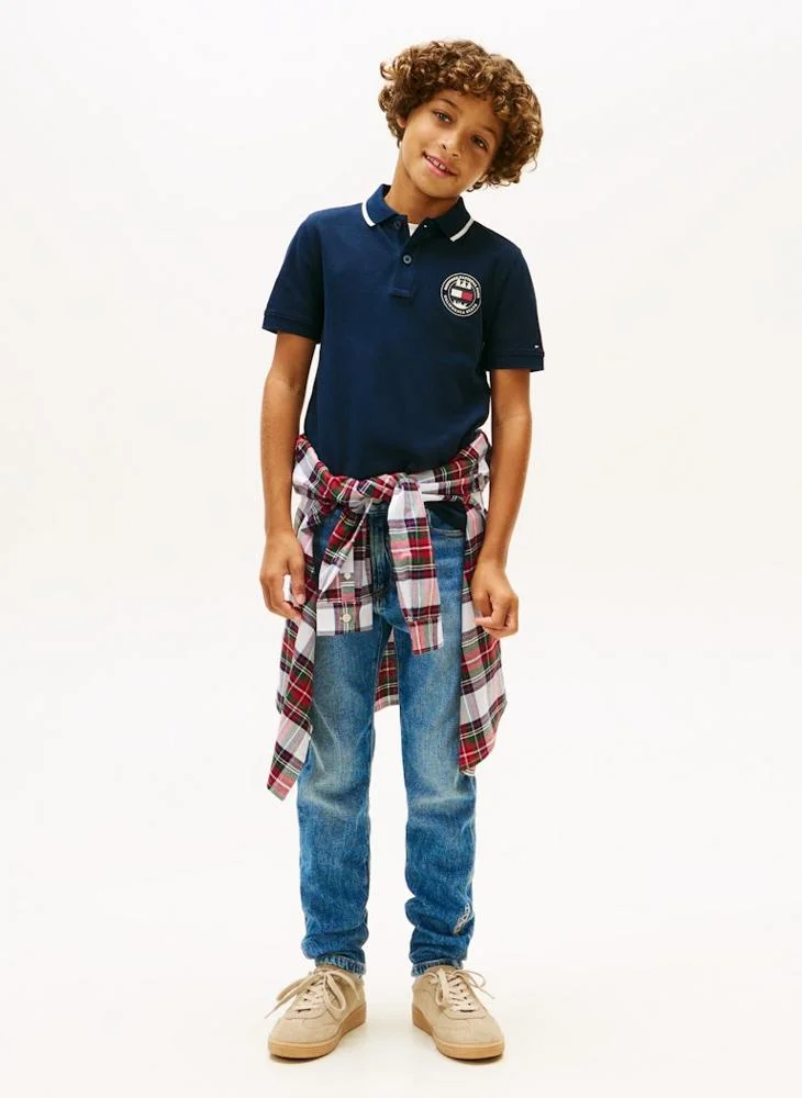TOMMY HILFIGER  Kids Graphic Polo for Men | Best Price UAE