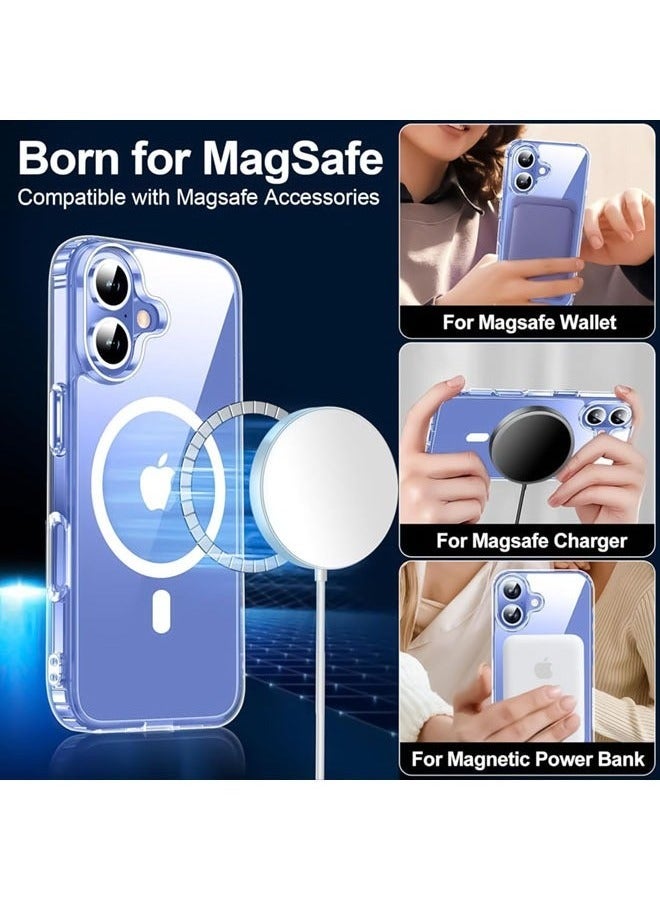 JAJEEK Privacy Case for iPhone 16 Plus | Clear Magnetic iPhone 16 Plus Case with Privacy Screen Protector & Camera Protector | Ultra Slim Shockproof TPU Bumper & Hard PC Cover | Full Protection & Privacy - Image 4