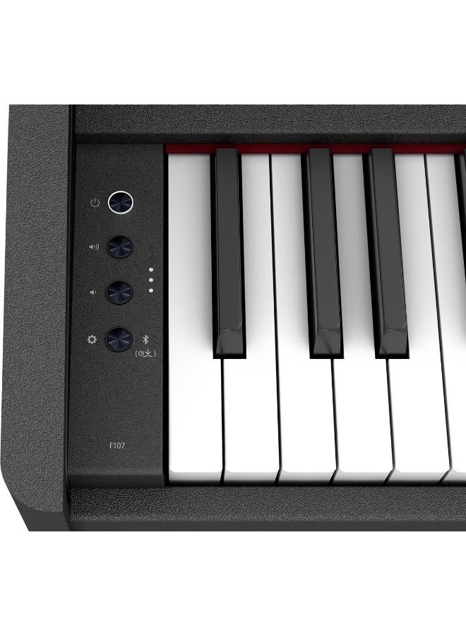 رولاند F107 رولاند ديجيتال بيانو أسود - Image 3