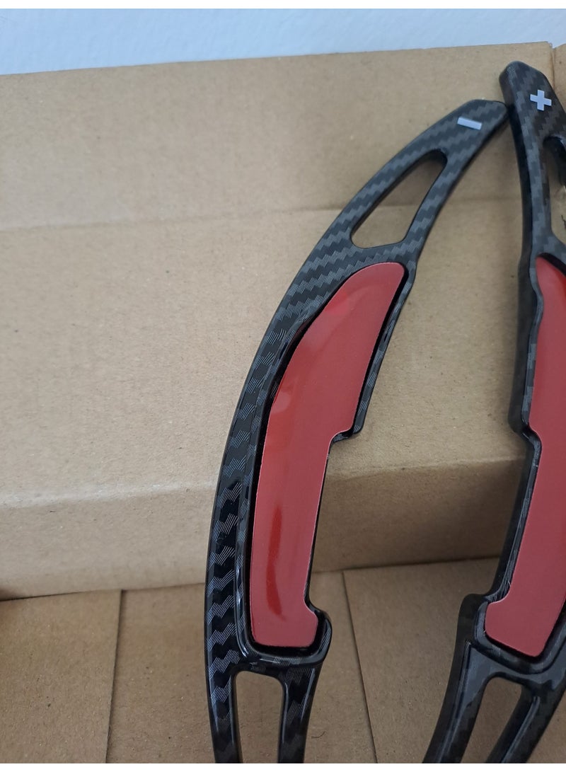 BMW carbon fiber steering wheel paddles. Be sure to check your car's make before purchasing. Product description - Image 3