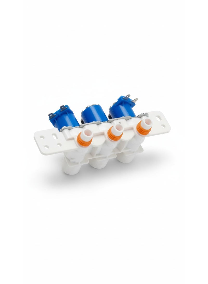 Washing Machine Triple Water Inlet Valve for LG Top Load Models (5221EA1001H / AJU72912501 / WV81076/4.8 — DC 12V) - Image 2