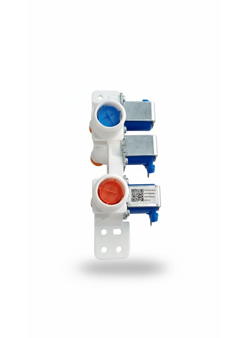 Washing Machine Triple Water Inlet Valve for LG Top Load Models (5221EA1001H / AJU72912501 / WV81076/4.8 — DC 12V) - Image 1