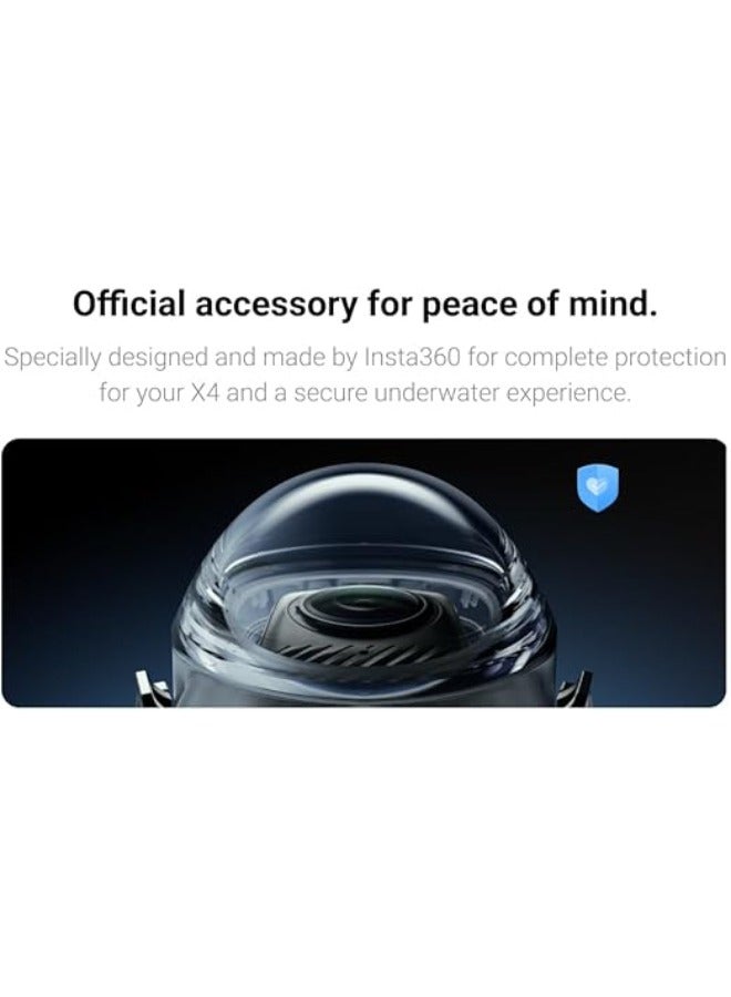 Insta360 X4 Protection Invisible Dive Case - Clear Dive Case - Image 3