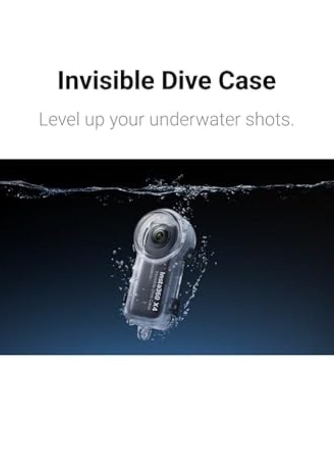 Insta360 X4 Protection Invisible Dive Case - Clear Dive Case - Image 4