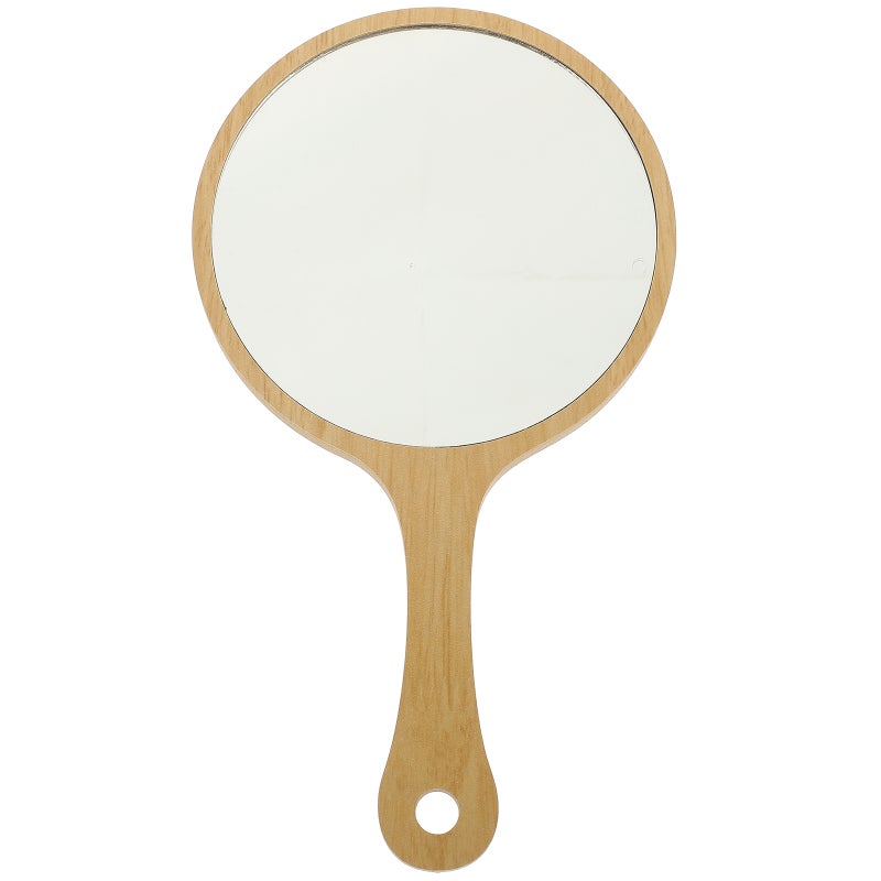 Cute Handheld Mirror, Compact and Lightweight for Travel and Purse, Durable Handle Design - Image 1