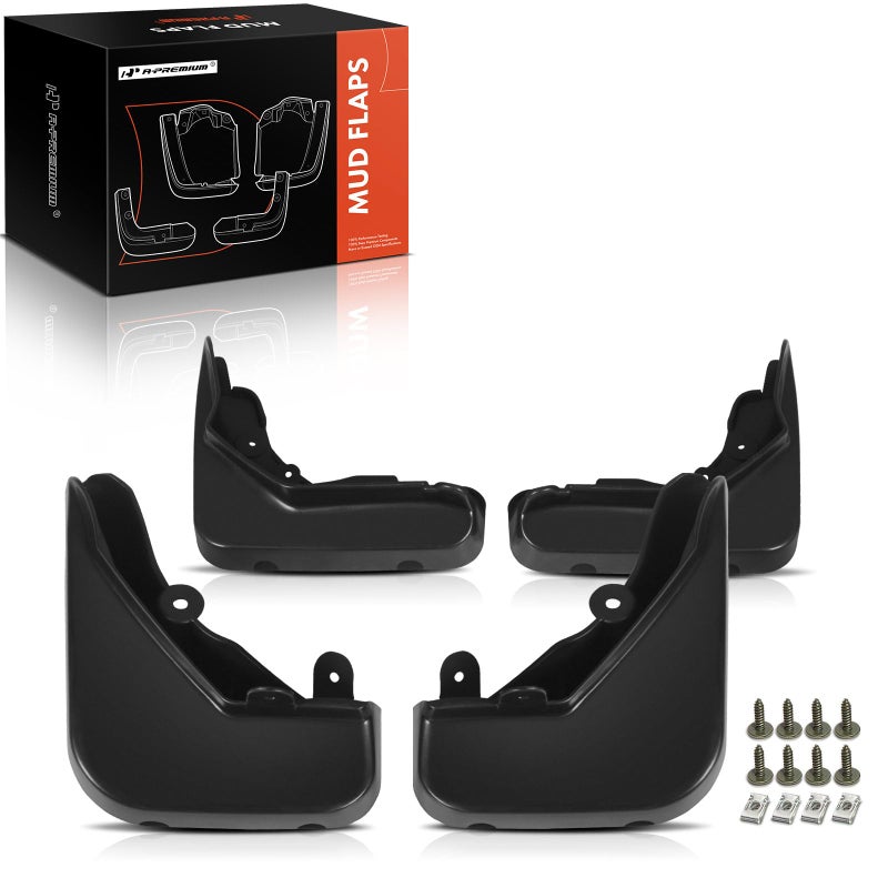 APremium Splash Guards Mud Flaps Mudflaps Replacement for MercedesBenz W212 E350 20092012 E200 E250 E300 Front and Rear 4PC Set