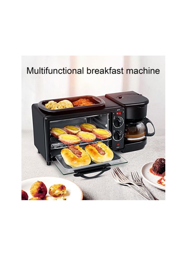 Electric Breakfast Machine 3-in-1 Toaster with Double Heating Pipes, Safe 220V, Multifunctional Household Breakfast Maker  - Image 4