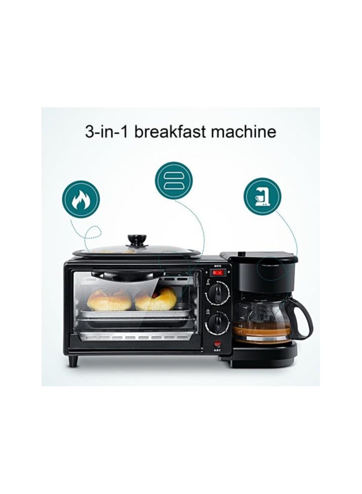 Electric Breakfast Machine 3-in-1 Toaster with Double Heating Pipes, Safe 220V, Multifunctional Household Breakfast Maker  - Image 5