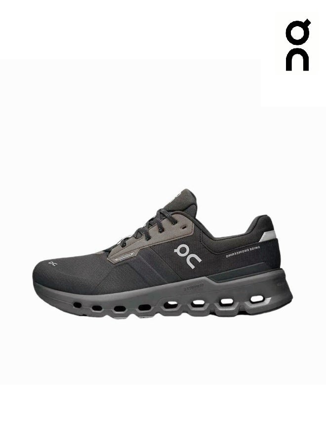 اون راننج حذاء Cloudrunner 2 الرياضي باللون الأسود - Image 1