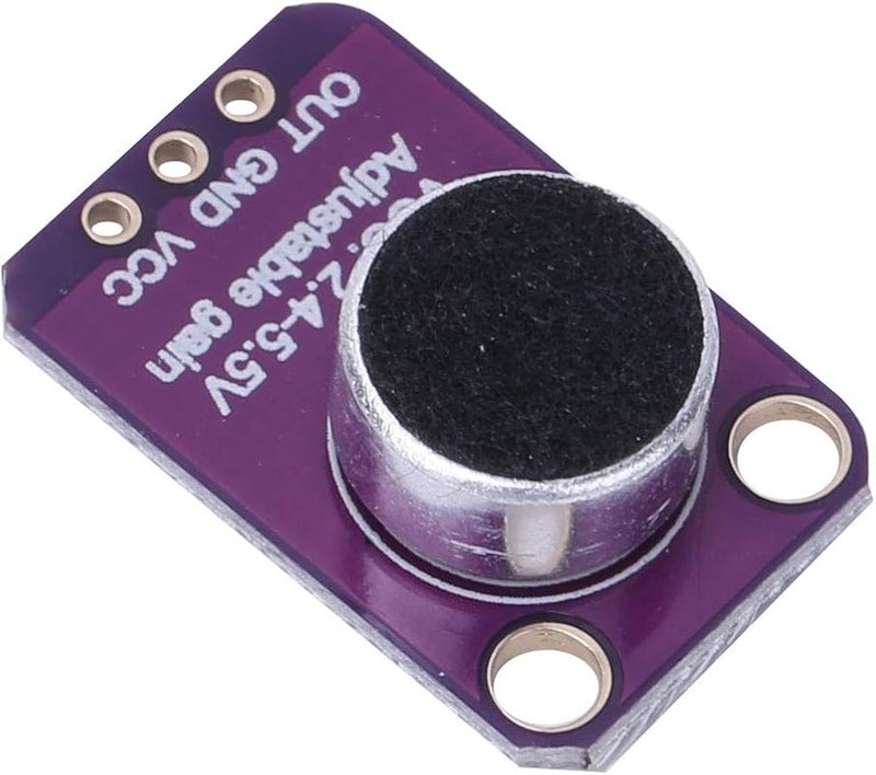 MAX4466 Microphone Amplifier Module 125x Gain Sound Sensor Preamplifier - Image 1