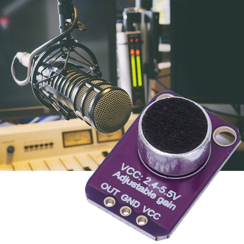 MAX4466 Microphone Amplifier Module 125x Gain Sound Sensor Preamplifier - Image 4