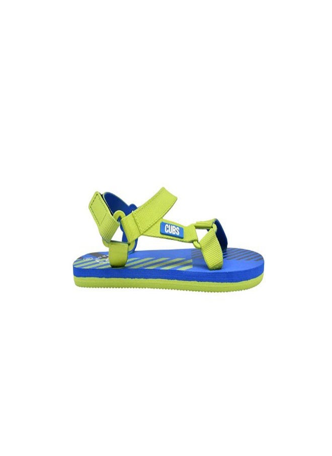 CUBS Printed Everyday Wear Adjustable Back Strap Eva Sling Sandals For Boys Lightweight Easy To Wash And Anti-Slip Soles - Image 1