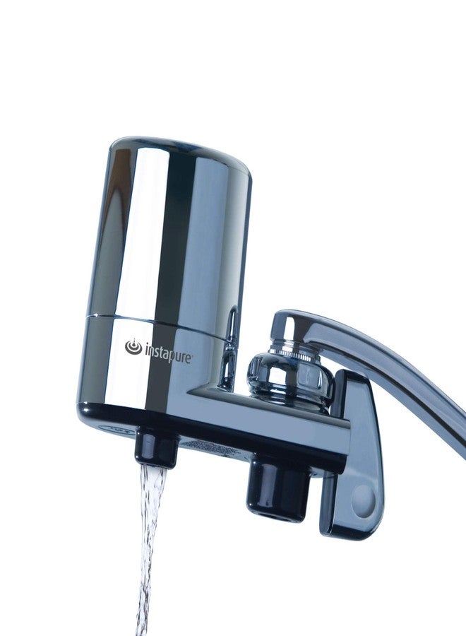 Instapure F5 Complete Tap Water Filtration System (Chrome with Chrome Cap) - Image 1
