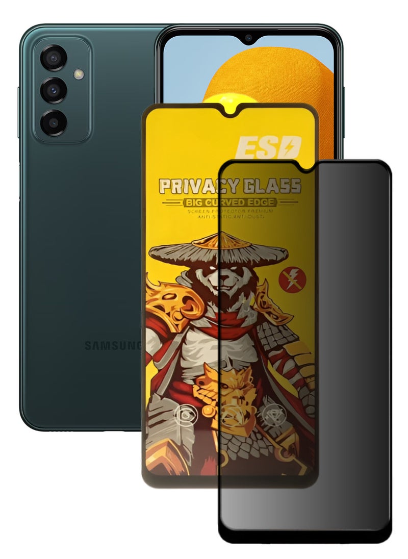 ESD Tempered Dustproof Privacy Glass Screen Protector Compatible For Samsung Galaxy M23 5G - Image 1