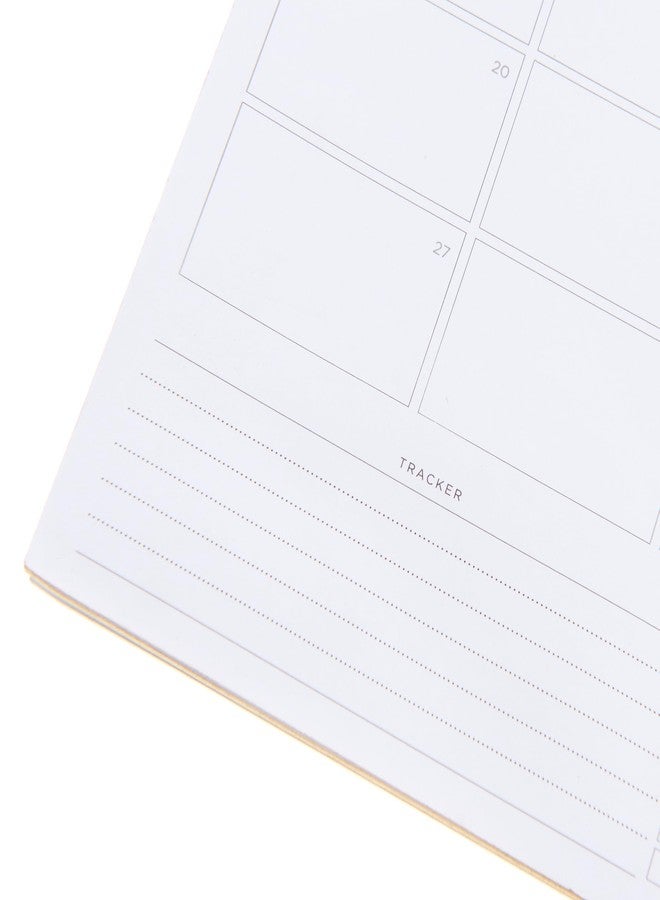 russell+hazel 2025-2026 Weekly Planner, Spiral Bound Bookcloth, Dew with Gold Foil Details, 9.1" x 11.2", July 2025 - June 2026, Features 52 Weekly Spreads, 1-Count - Image 3