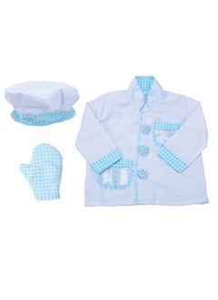 Generic Children's Kitchen Tableware Toys Chef Clothing Cooking Kitchenware Set Role-playing Clothing Toys-Color:Boxed Set Of 12  - Image 3