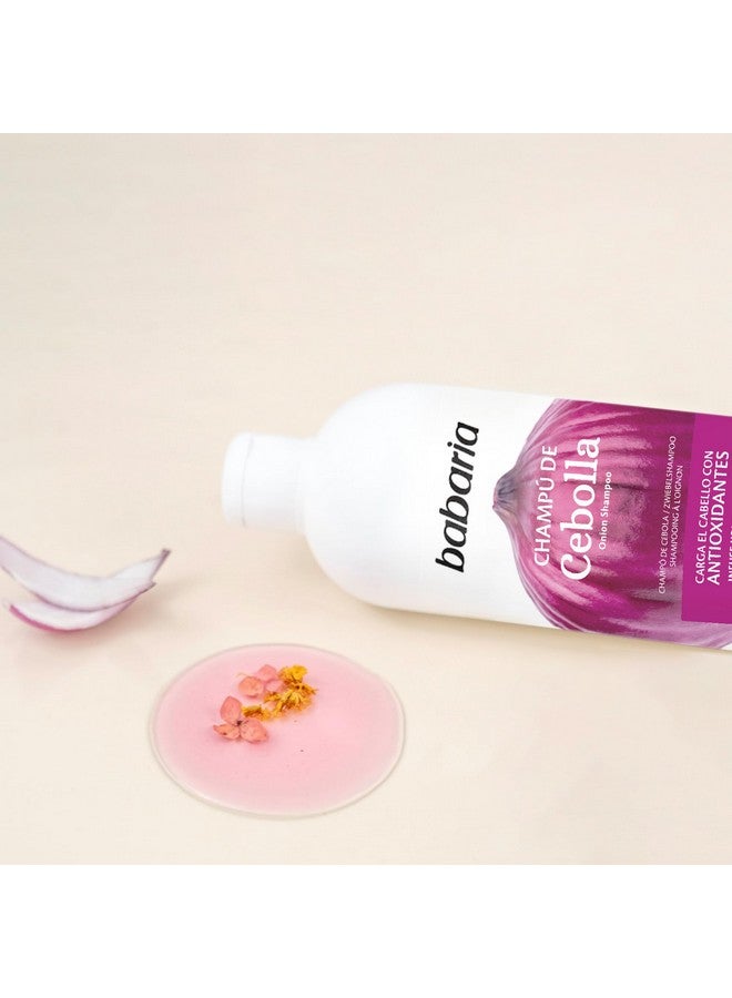 Babaria Onion Shampoo - No Smell, No Tears - Purifying and Antioxidant Properties - Improves Hair Growth - Increase Hydration and Shine - Reduce Itchy Scalp, Dandruff, and Frizz - 23.66 oz - Image 4