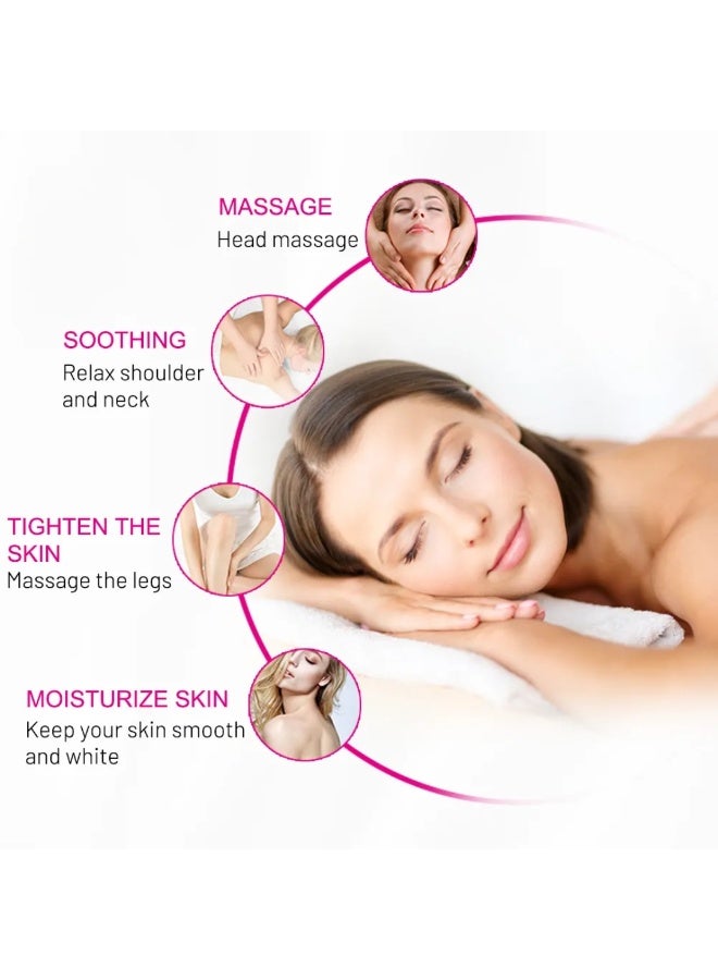 Aichun beauty 100ml Collagen Snail Whitening Moisturizing Oil Beauty Collagen Snail Body Oil Brightening Body Oil Massage Lightening Whitening Anti Aging Collagen Oil for Skin Anti wrinkles Body Oil Collagen Snail Oil - Image 3