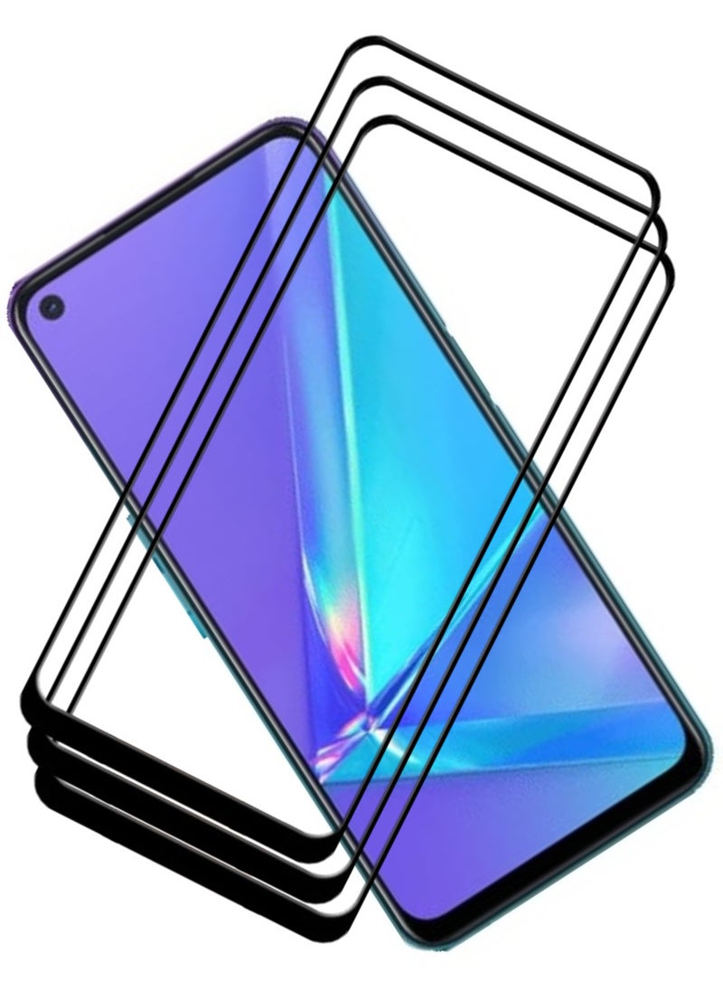 ACLIX 3 Pieces Antistatic ESD Dustproof Premium Quality High Definition Tempered Glass Screen Protector Designed For Oppo A92 - Image 1