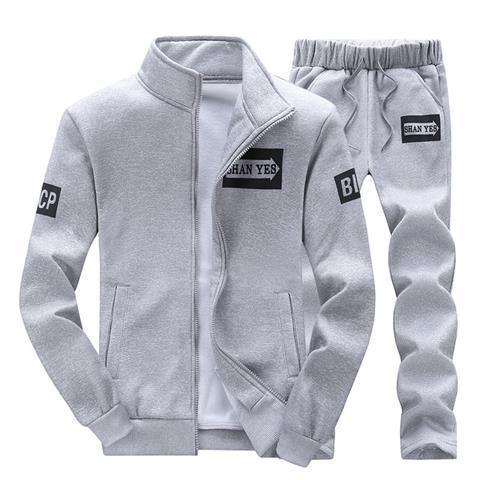 Mens Casual Track Suit Spring Autumn New Express Remarks - Image 4