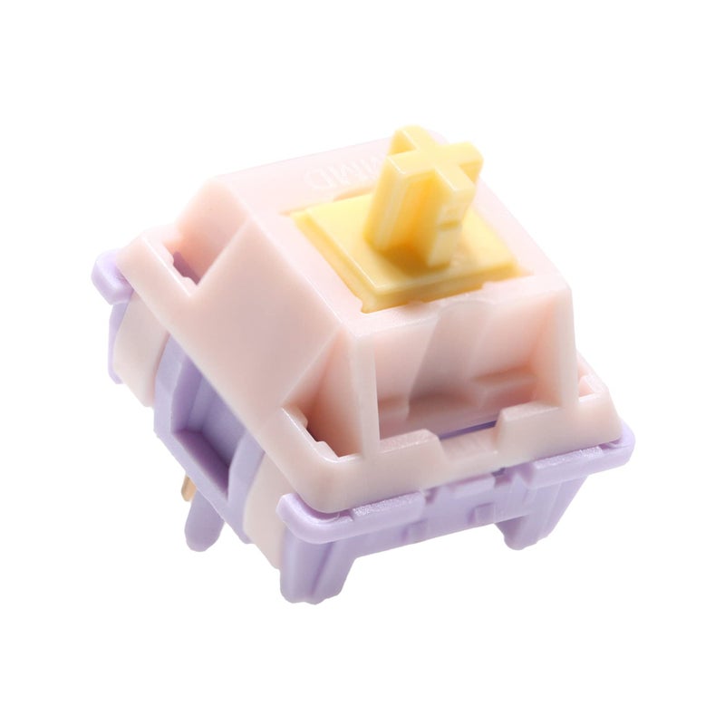KPREPUBLIC MMD Princess Switch Linear Tactile RGB SMD 5pin 28g 38g 45g 48g 53g 62g for Mechanical Keyboard PC PA66 POM Holy Panda Similar MMD Princess Tactile Switch 62g x90 - Image 2