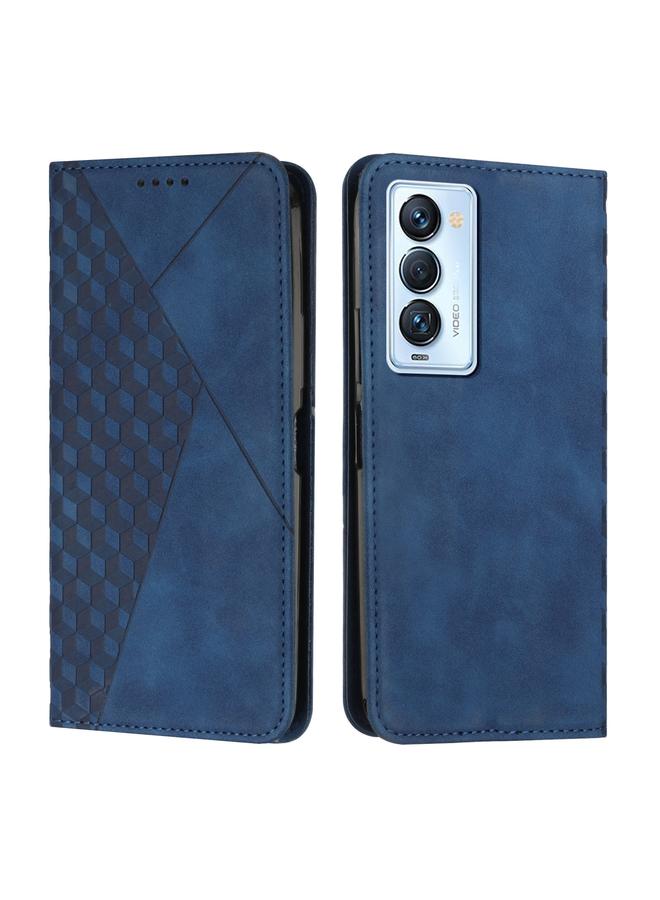 erorex Case For Tecno Camon 18 Premier Diamond Splicing Skin Feel Magnetic Leather Phone Case - Image 1