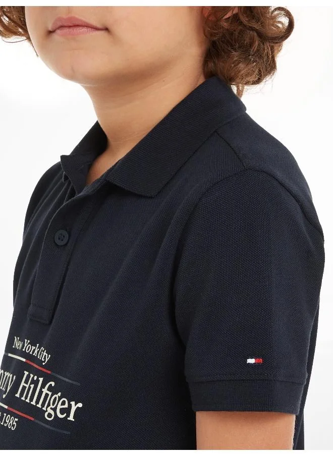 TOMMY HILFIGER Kids Logo Regular Polo