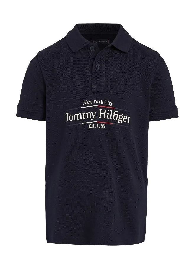 TOMMY HILFIGER Kids Logo Regular Polo