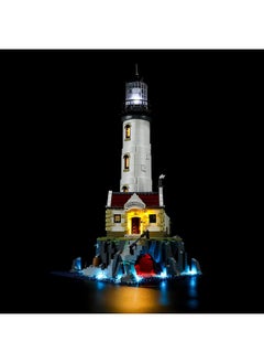 BRIKSMAX BRIKSMAX Led Lighting Kit for LEGO-21335 Motorized Lighthouse - Compatible with Lego Ideas Building Blocks Model- Not Include The Lego Set  - Image 1