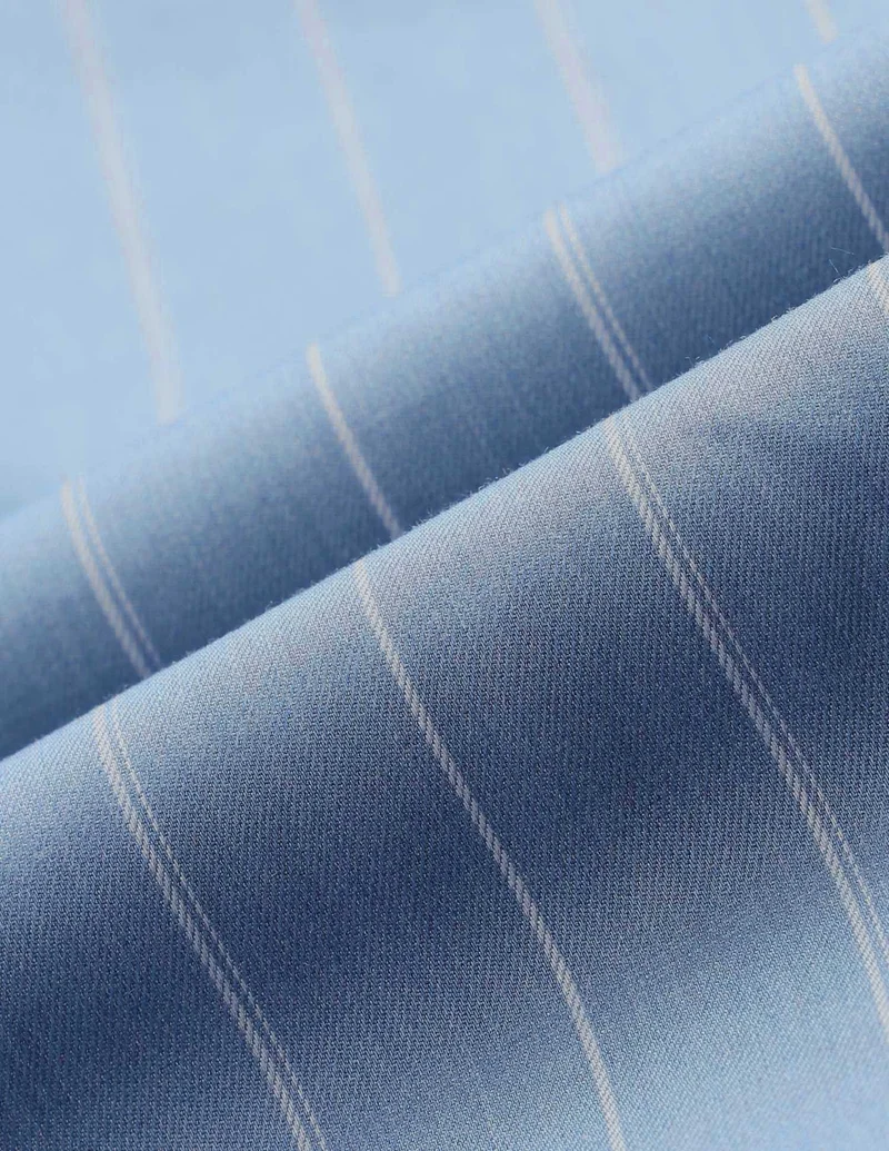 Arrow Vertical Striped Manhattan Slim Fit Shirt