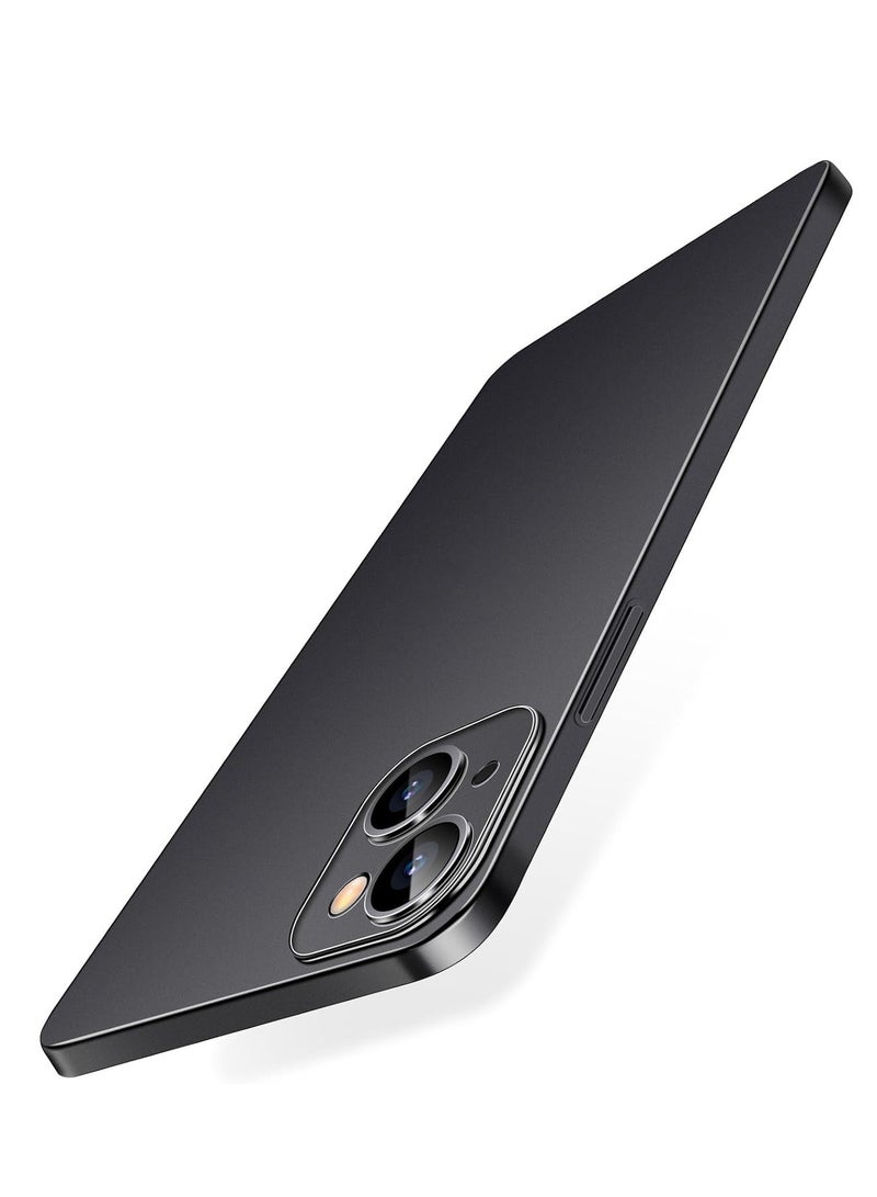 Case Compatible with iPhone 15 Pro Max Slim Case,0.2mm Fit [Paper-Thin]Lightweight Case Translucent Matte Finish PP Back Protection[Anti-Fingerprints&Yellowing] (Black) - Image 1