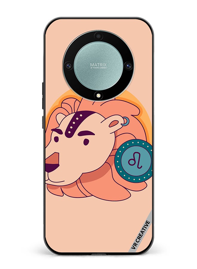VR CREATIVE Protective Case Cover For Honor X9b Lion Zodiac Signs Design Multicolour - Image 1