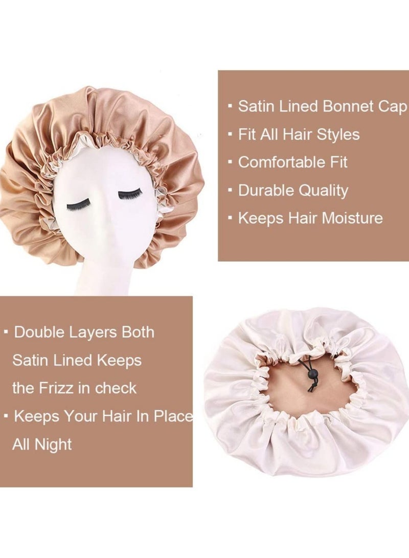 ORiTi Satin Sleep Bonnet Cap - Image 3