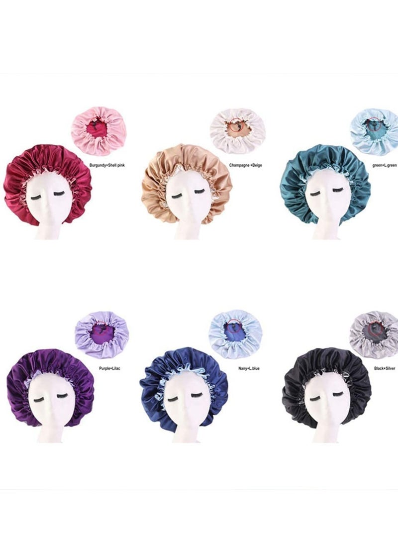 ORiTi Satin Sleep Bonnet Cap - Image 5